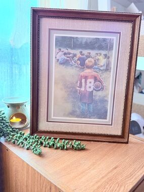 FCA Influence Signed Print Arch Unruh Fellowship Christian Athletes Framed Art